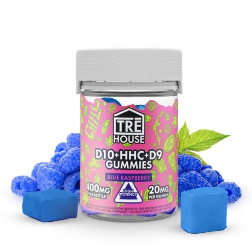 Blue Raspberry HHC Gummies