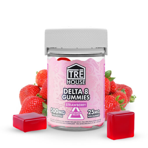 Strawberry Delta 8 Gummies